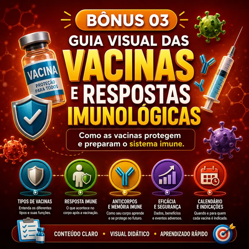 Bônus 03 — Guia Visual das Vacinas e Respostas Imunológicas